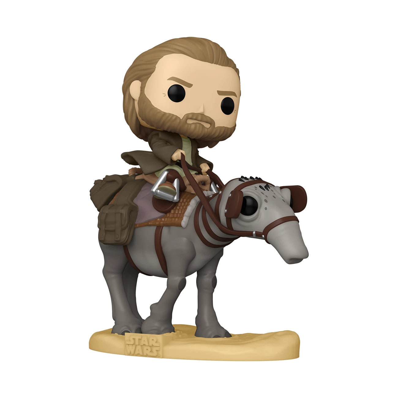 Obi-Wan Kenobi riding Eopie Funko Pop Deluxe figure out of box full view