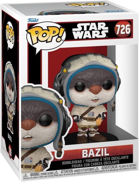 Bazil Funko Pop Star Wars Acolyte figure in box front view #726
