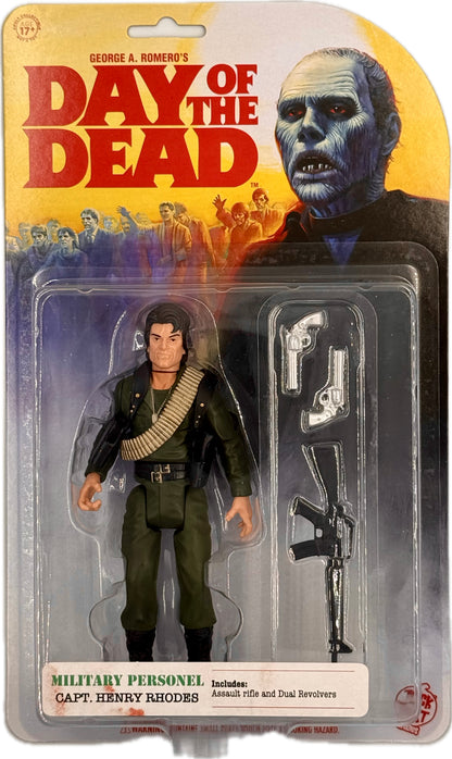 Day of the Dead Captain Henry Rhodes figure front packaging