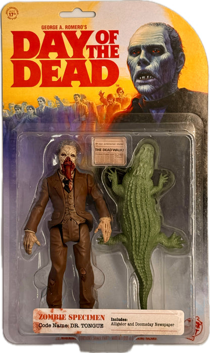 Day of the Dead Dr Tongue figure front packaging