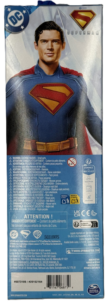 DC Comics Green Lantern action figure back packaging details warnings Spin Master
