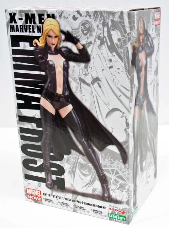 Emma Frost ArtFX Plus figure packaging box Marvel Now Kotobukiya
