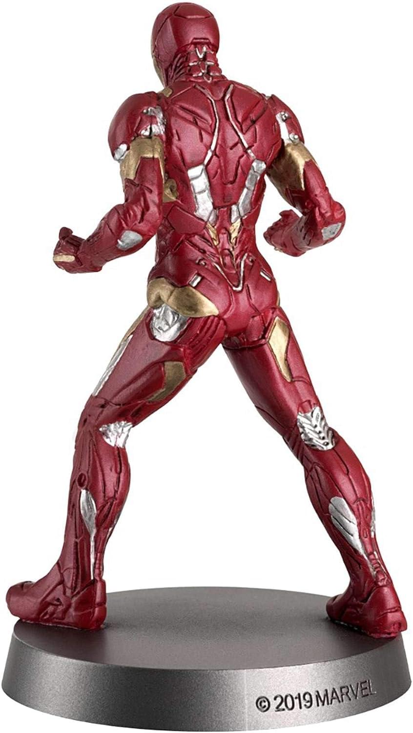 rear view of Iron Man Mk 46 statue showing back armor design
