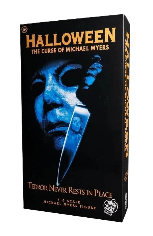 Front of collector box featuring Halloween 6 artwork and branding
