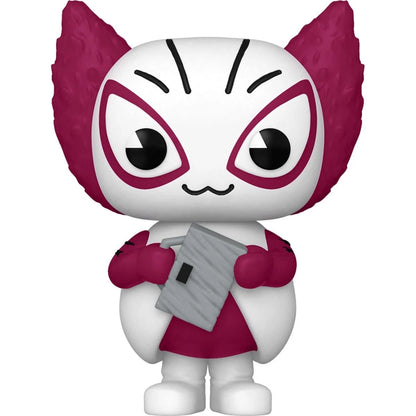 Bullet Train Momomon Funko Pop vinyl figure pink and white character holding object