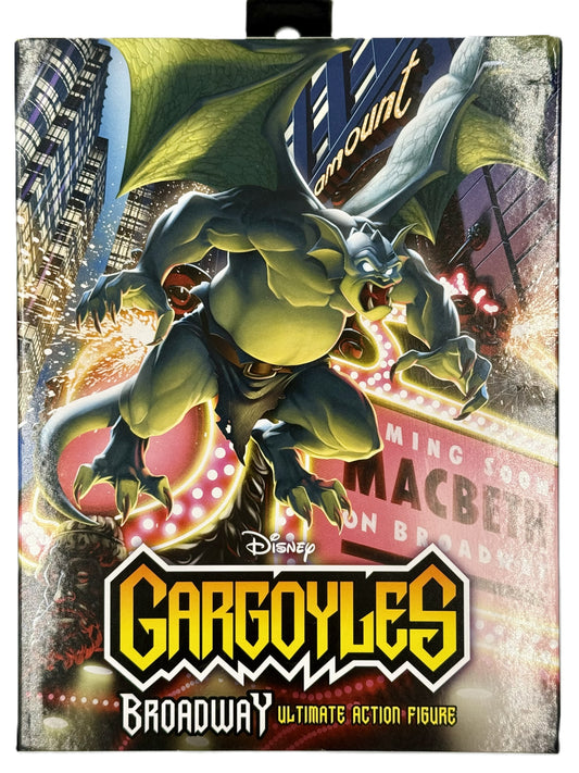 NECA Disney Gargoyles Broadway Ultimate action figure front packaging