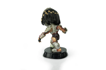 Predator bobblehead back view with detailed dreadlocks collectible figure