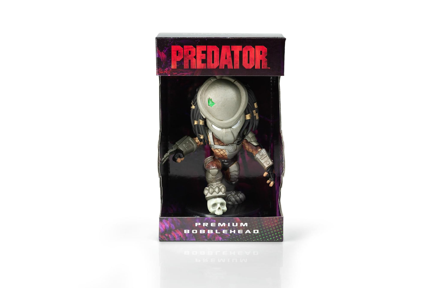 Predator bobblehead front view in packaging sci fi collectible figure