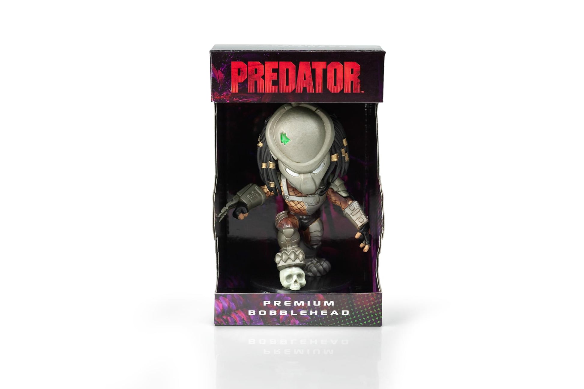 Predator bobblehead front view in packaging sci fi collectible figure