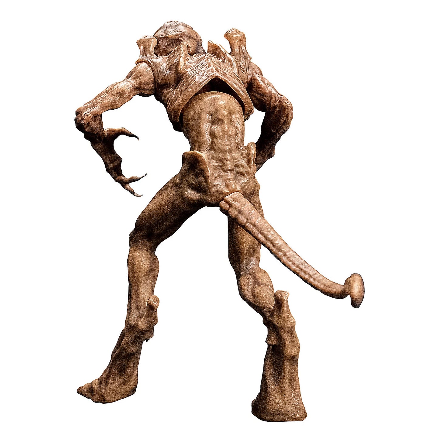 Pumpkinhead Demon of Vengeance figure rear view showing spine and tail detail