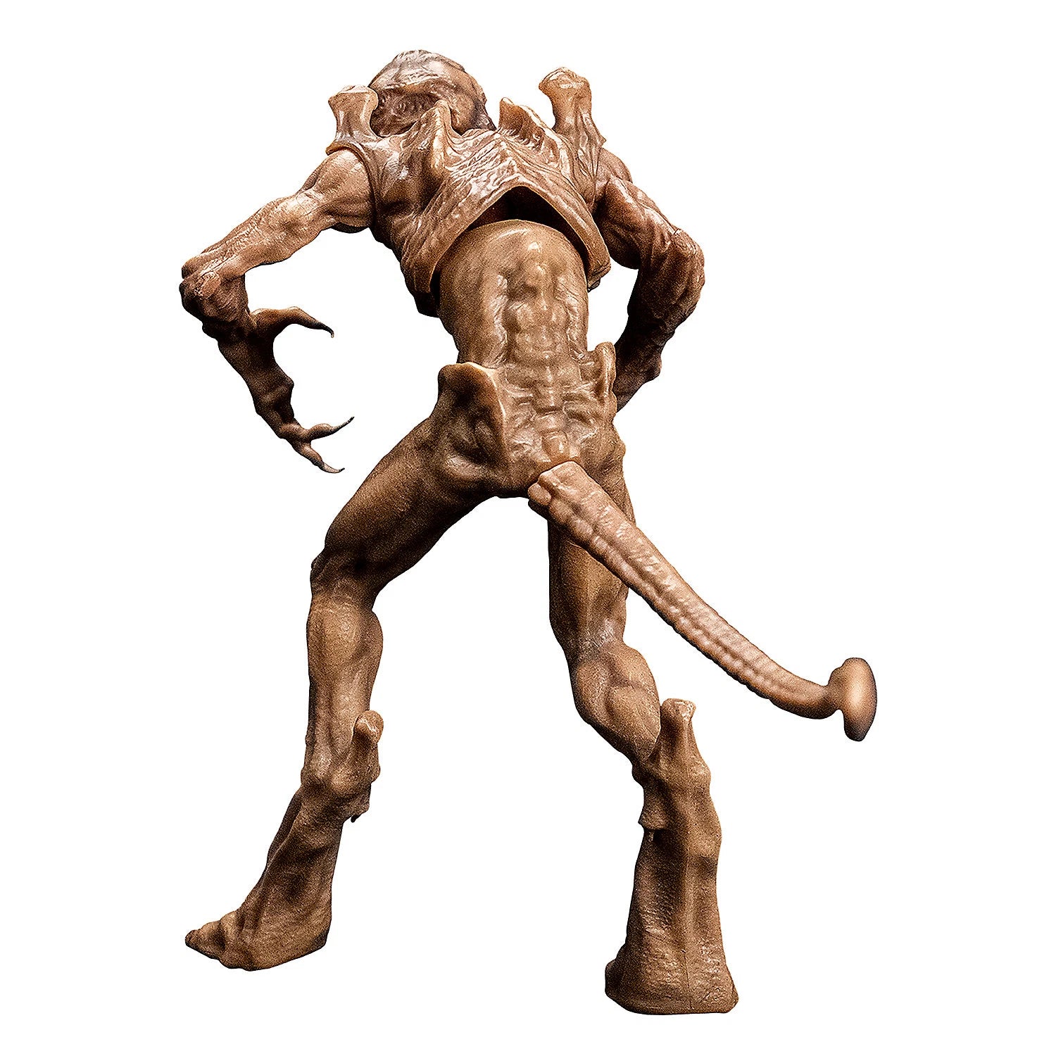Pumpkinhead Demon of Vengeance figure rear view showing spine and tail detail