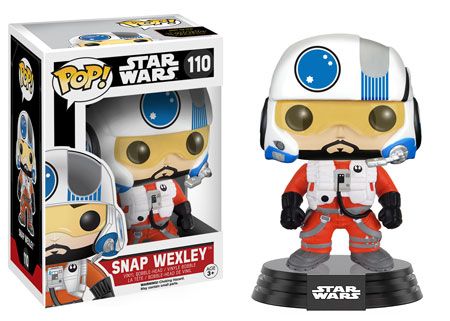 Snap Wexley Funko Pop Star Wars figure in box front view #110
