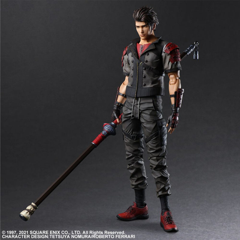 Sonon Kusakabe Play Arts Kai figure standing pose with staff weapon
