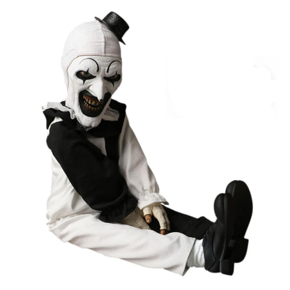 Terrifier Art the Clown roto plush front view horror collectible figure
