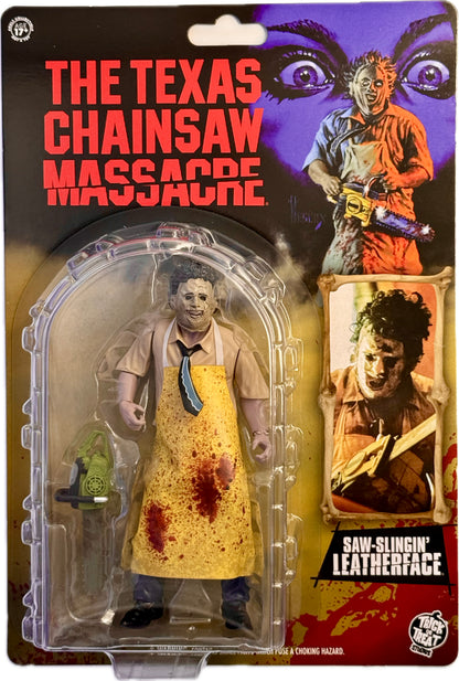 Texas Chainsaw Massacre Leatherface figure in packaging horror collectible Trick or Treat Studios